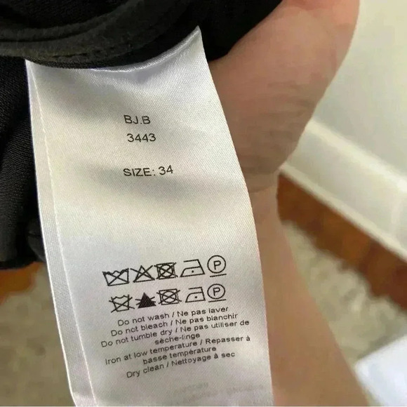 NWT Ganni Viscose Jersey Square Neck Dress LBD size 34 T2612 - Picture 5 of 13